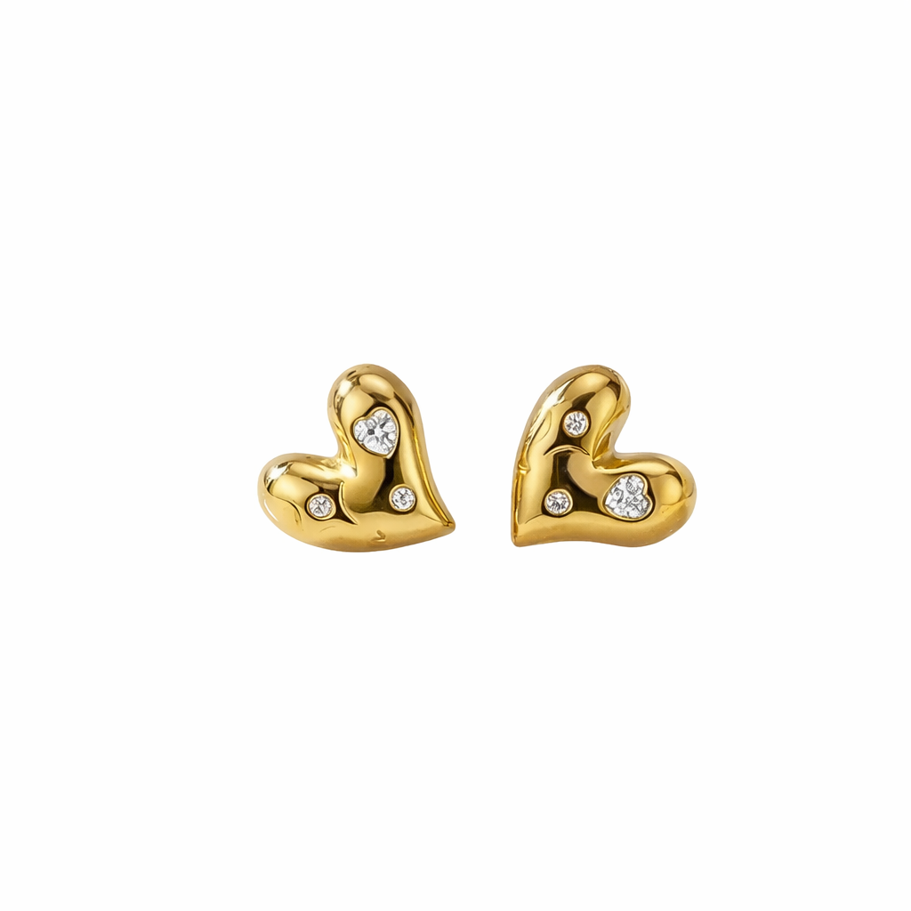 Pendientes Chispa de corazón