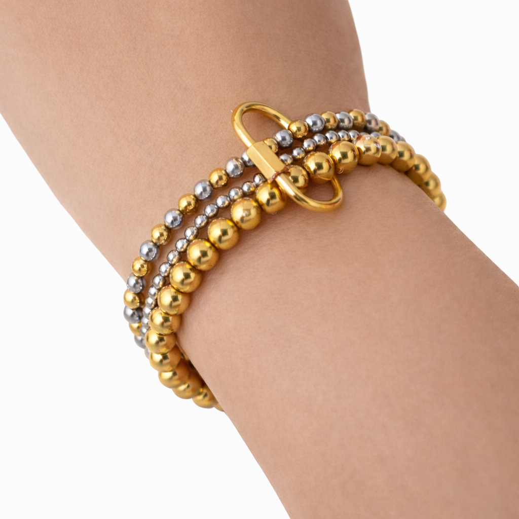 Pulsera Trío de Cuentas