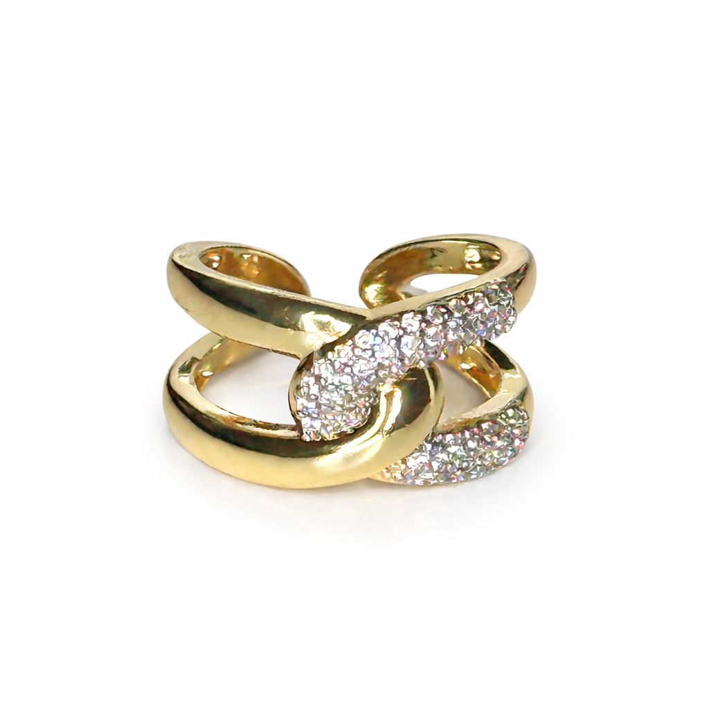 Anillo Elegancia Cruzada