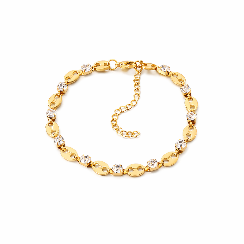 Pulsera Nariz de Cerdo Dorada