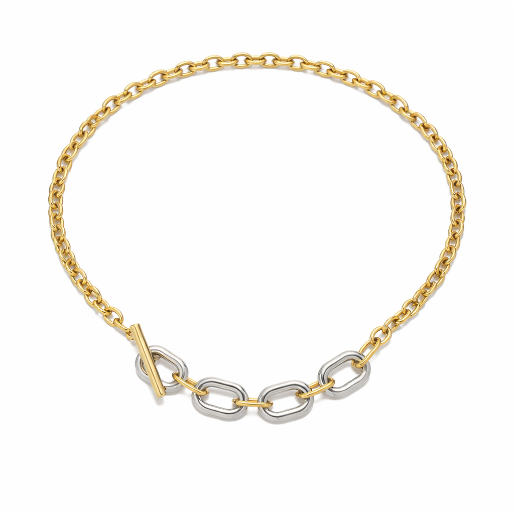 Collar Eslabón Dual