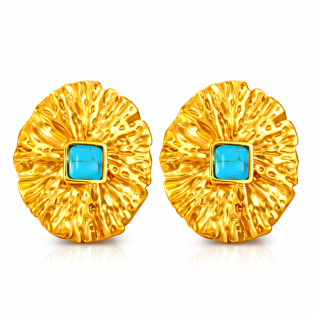 Pendientes Turquesa Glam