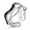 Anillo Ondas Modernas