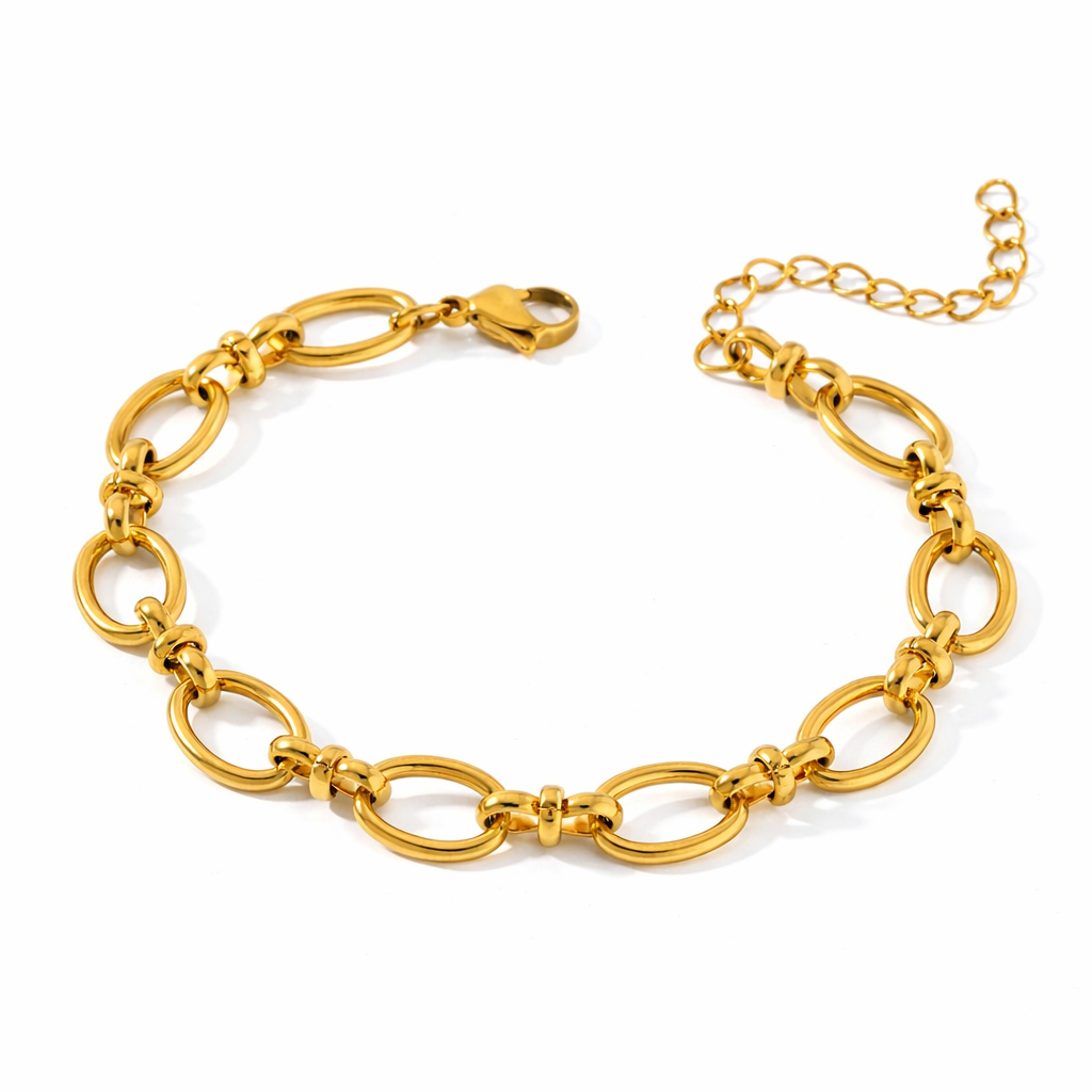 Pulsera Eslabón Dorado