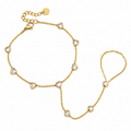 Pulsera Corazón de Cristal