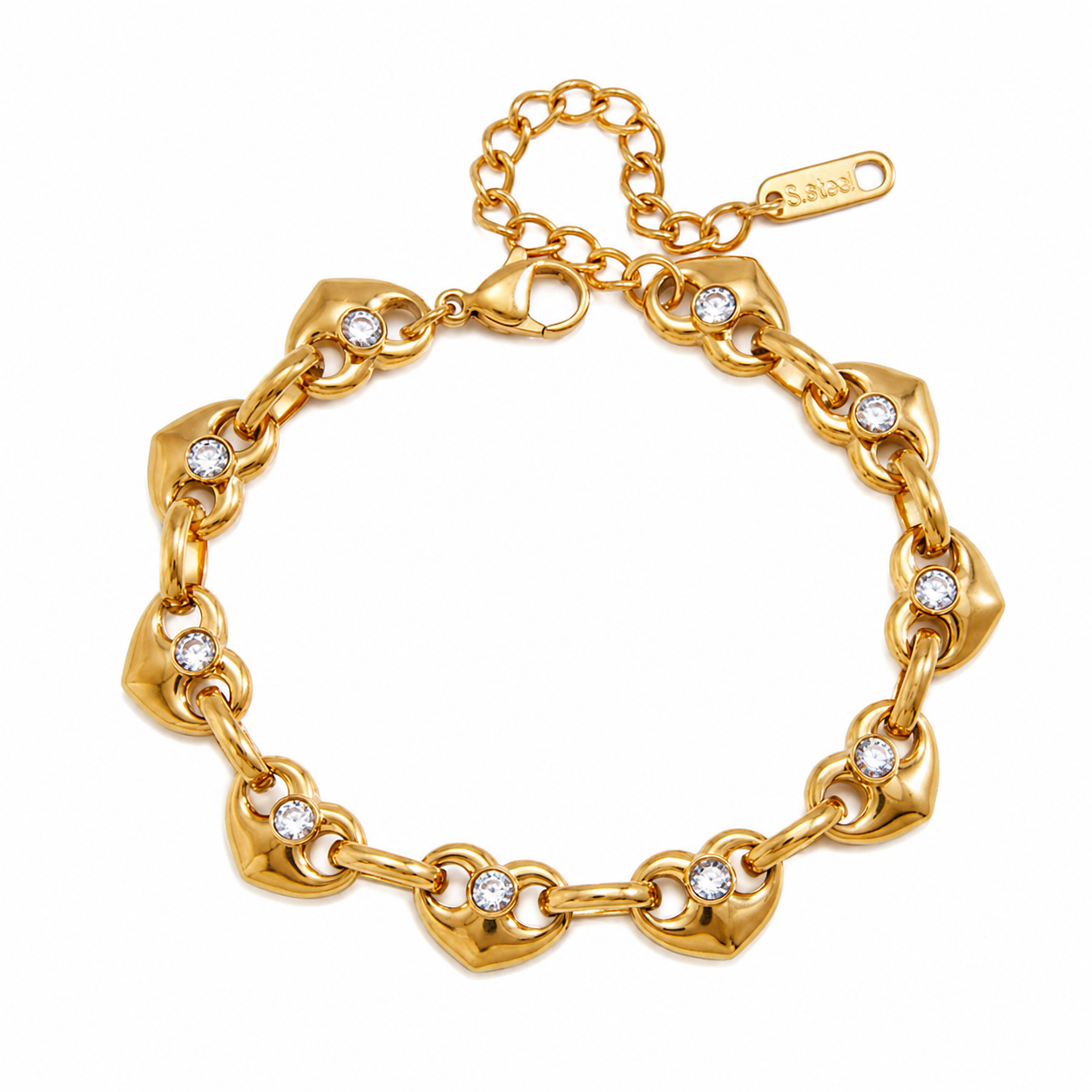 Pulsera Destello De Corazón
