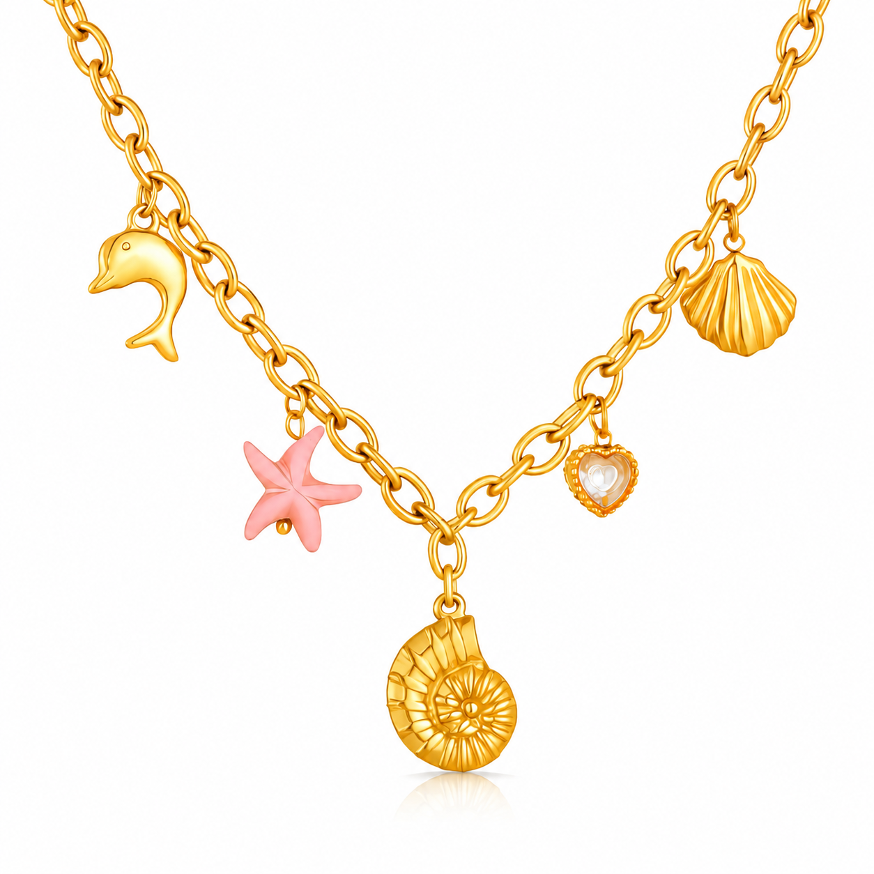 Collar Estrella Rosa